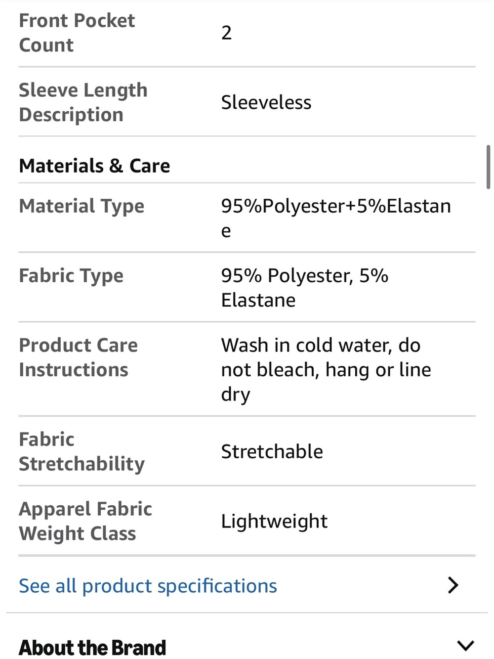 Amazon Wide Leg Cargo Pants - Black - Picture 5 of 9